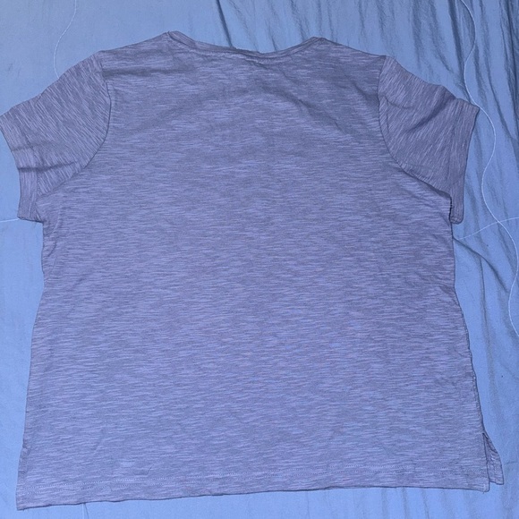 Nine West Blue Tee and Three Dots Shirt Bundle - Picture 2 of 6